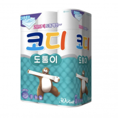 코디 도톰이 3겹 롤화장지 30m 30롤