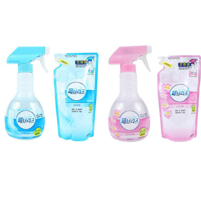 페브리즈(용기1+리필1)*1세트무료배송/섬유탈취제/상쾌,은은