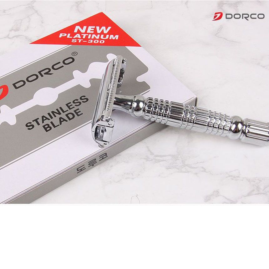 도루코 양날면도날100개 ST-300화장도/안전면도기
