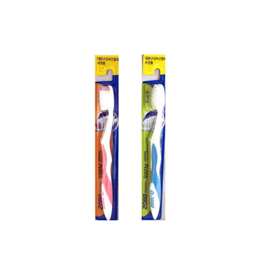 2080 오리지날 미세모 칫솔 1입 / 색상랜덤발송